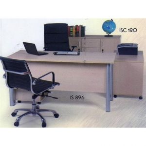 Meja kantor Direktur Aditech IS 896 (160cm)
