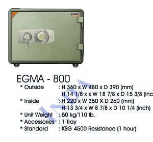 Brankas Indachi EGMA-800