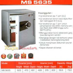 Brankas Sentry MS 5635