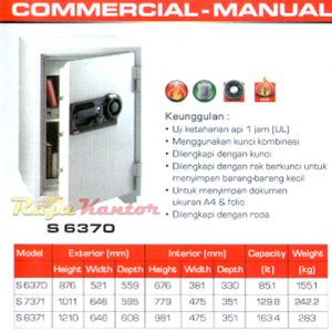 Brankas Sentry Manual S 6370