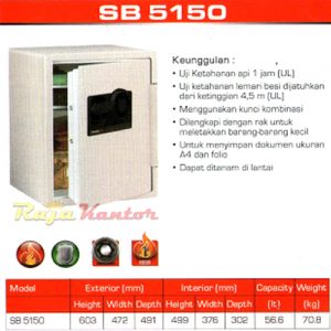 Brankas Sentry SB 5150