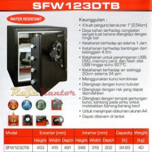 Brankas Sentry SFW 123 DTB -