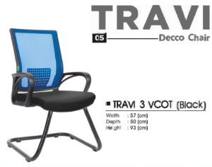 Kursi Kantor Decco TRAVI 3 VCOT