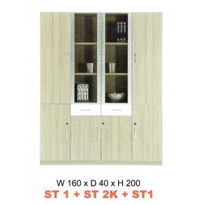 Lemari Arsip Carrera ST 1 + ST 2K + ST 1