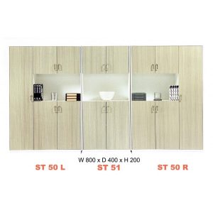 Lemari Arsip Carrera ST 50 L + ST 51 + ST 50 R