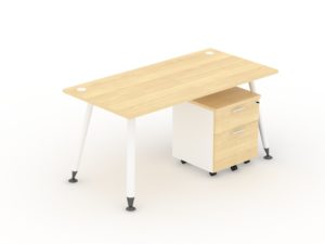 Meja Kantor Modera Office Plus OPS 1575 + OPS 7332