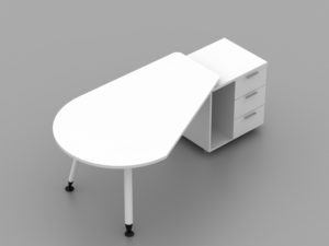 Meja Kantor Modera Office Plus OPS 1975 R