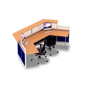 Partisi kantor 2 staff Uno URS 3111