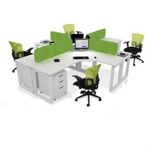 Partisi kantor Donati WS 4 Seat Green