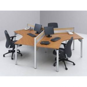 Partisi kantor Modera 1.1 WS 3 Staff