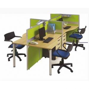 Partisi kantor Modera 3.4 WS 4 staff