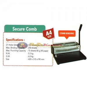 Mesin Binding Secure Comb