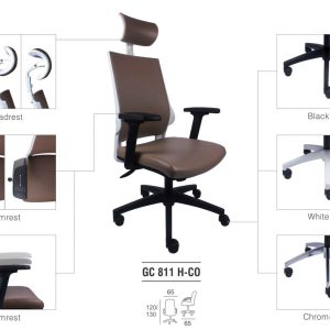 Kursi Kantor Gresco GC 811 H-CO