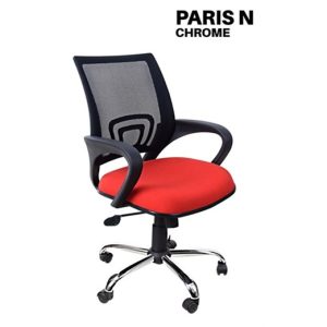 Kursi kantor Uno Paris N Chrome