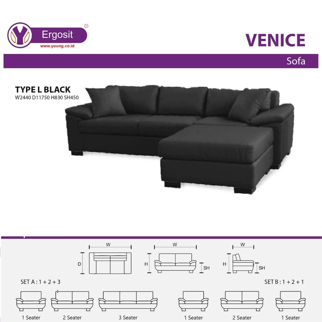 Sofa Ergosit Venice