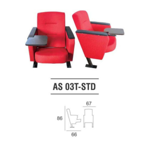 Kursi Auditorium Gresco AS 03T-STD