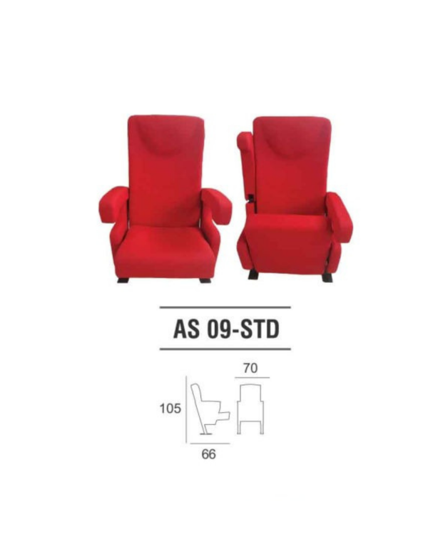Kursi Auditorium Gresco AS 09-STD