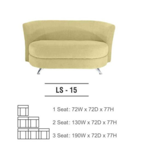 Sofa Kantor Gresco LS-15