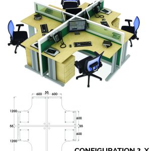 partisi-kantor-ichiko-2-configuration-x