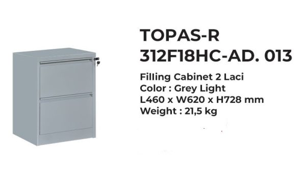 Filling Cabinet Topas 312F18HC-AD-013
