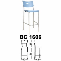 Kursi Bar Cafe Chairman Type BC 1606