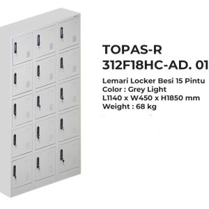 Locker Topas 312F18HC-AD-016