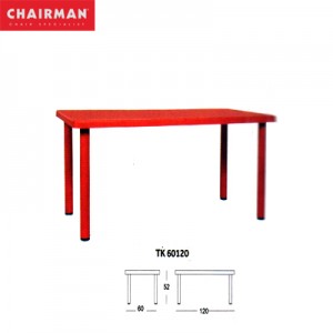 MEJA BELAJAR ANAK CHAIRMAN  TK 60120 RED MERAH